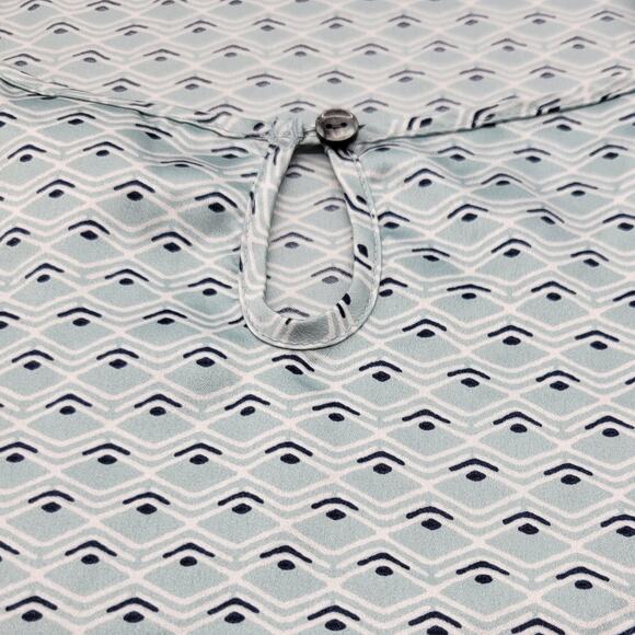 Victoria's Secret Camisole Large Mint Green Satin Art Deco Adjustable Straps - Picture 7 of 12